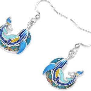 SeaLife Whale Octopus Jellyfish Shark Earrings